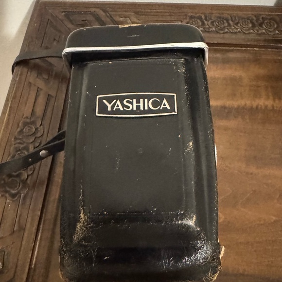 Yashica Black Camera Case with Strap